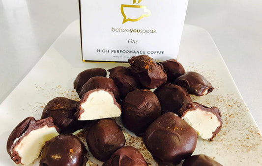 Raw Mocha Truffles