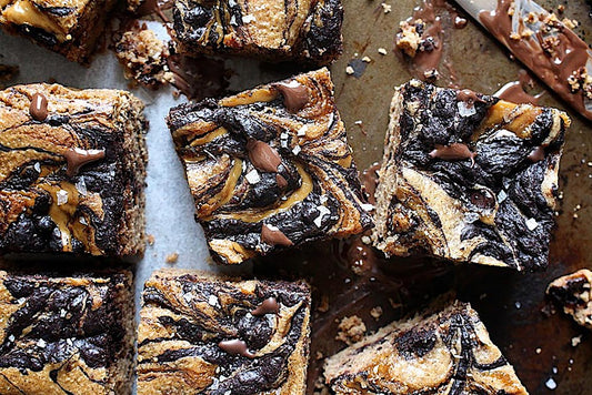 Choc Chip Cashew Butter Blondies