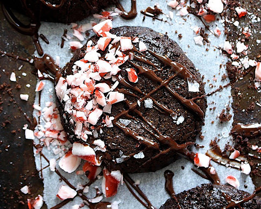 Choc Fudge Lava Cookies