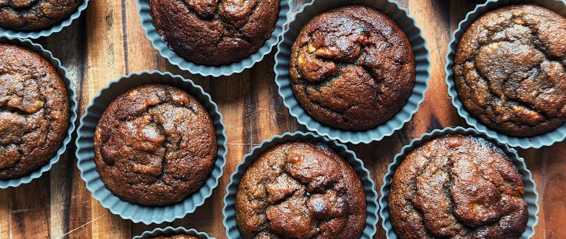 Banoffee Pre-Workout Muffins