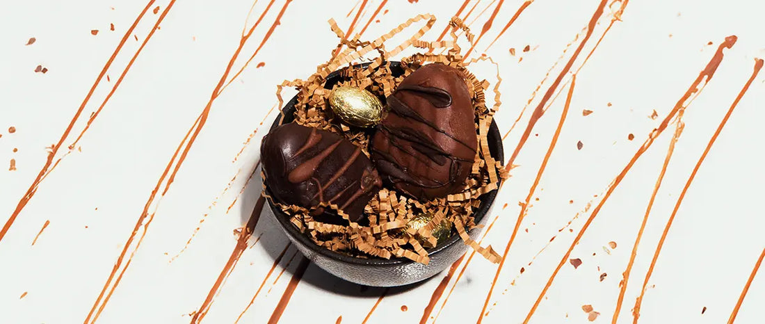 Dark Chocolate Peanut Butter Eggs
