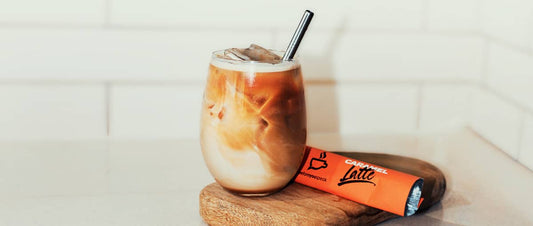 Salted Caramel Iced Macchiato