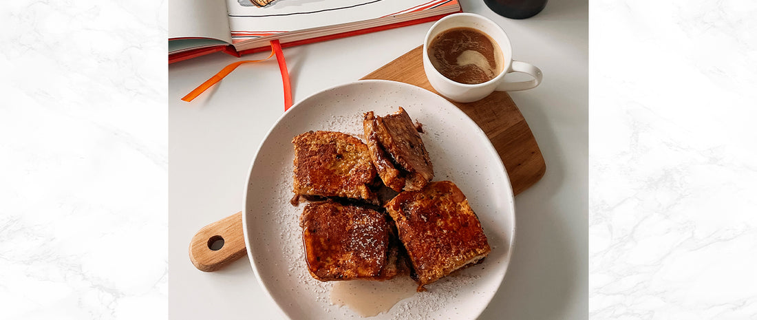 Choc Caramel French Toast