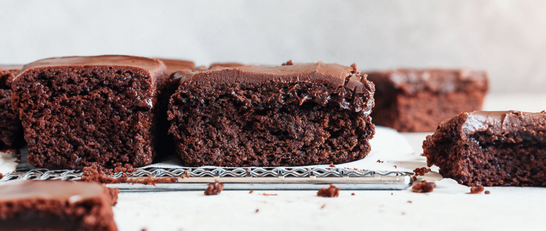 Choc Fudge Banana Bread Brownies