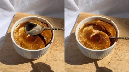 Caramel Decaf Coffee Blended Overnight Oats