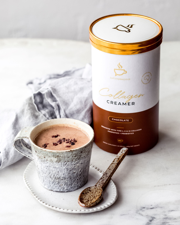 High Protein Collagen Hot Chocolate & Beforeyouspeak Coffee