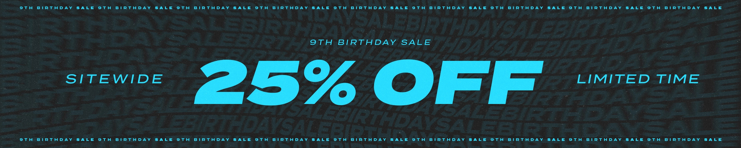 25% Off Sitewide