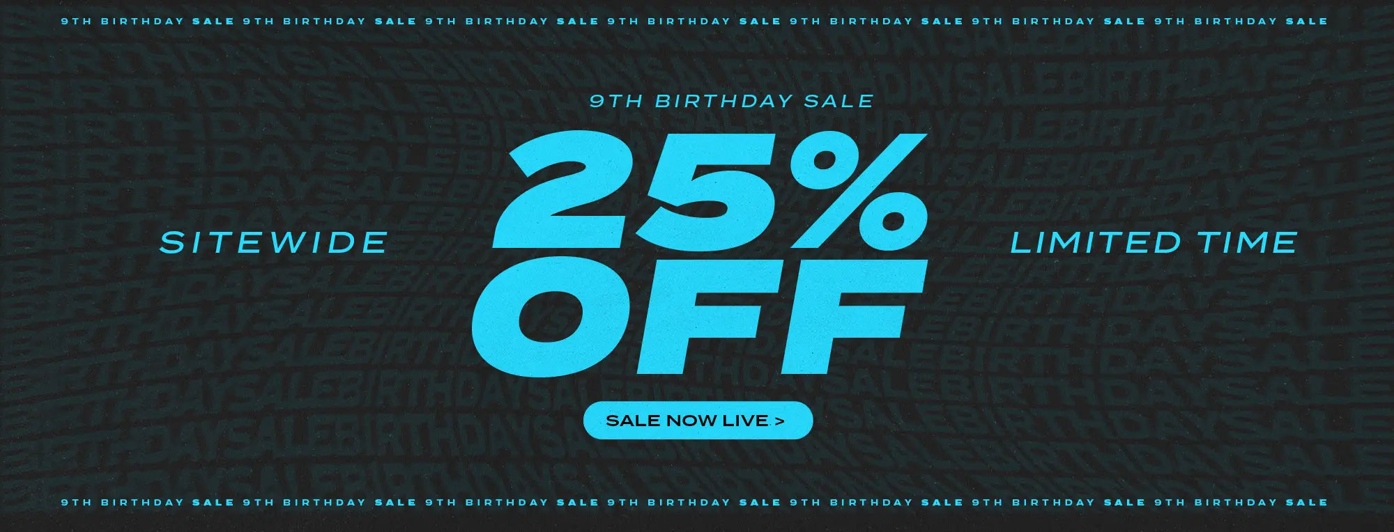 25% Off Sitewide