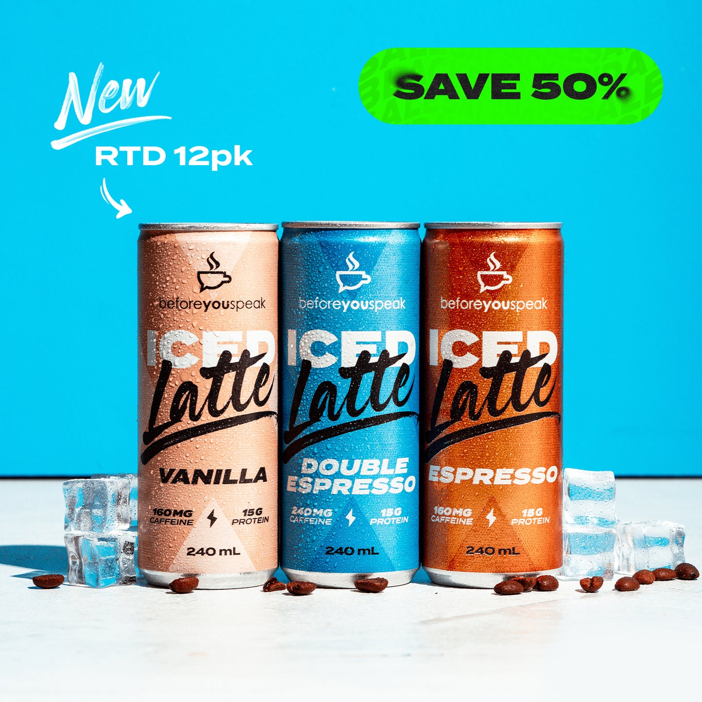 Iced Latte Can 12 Pack