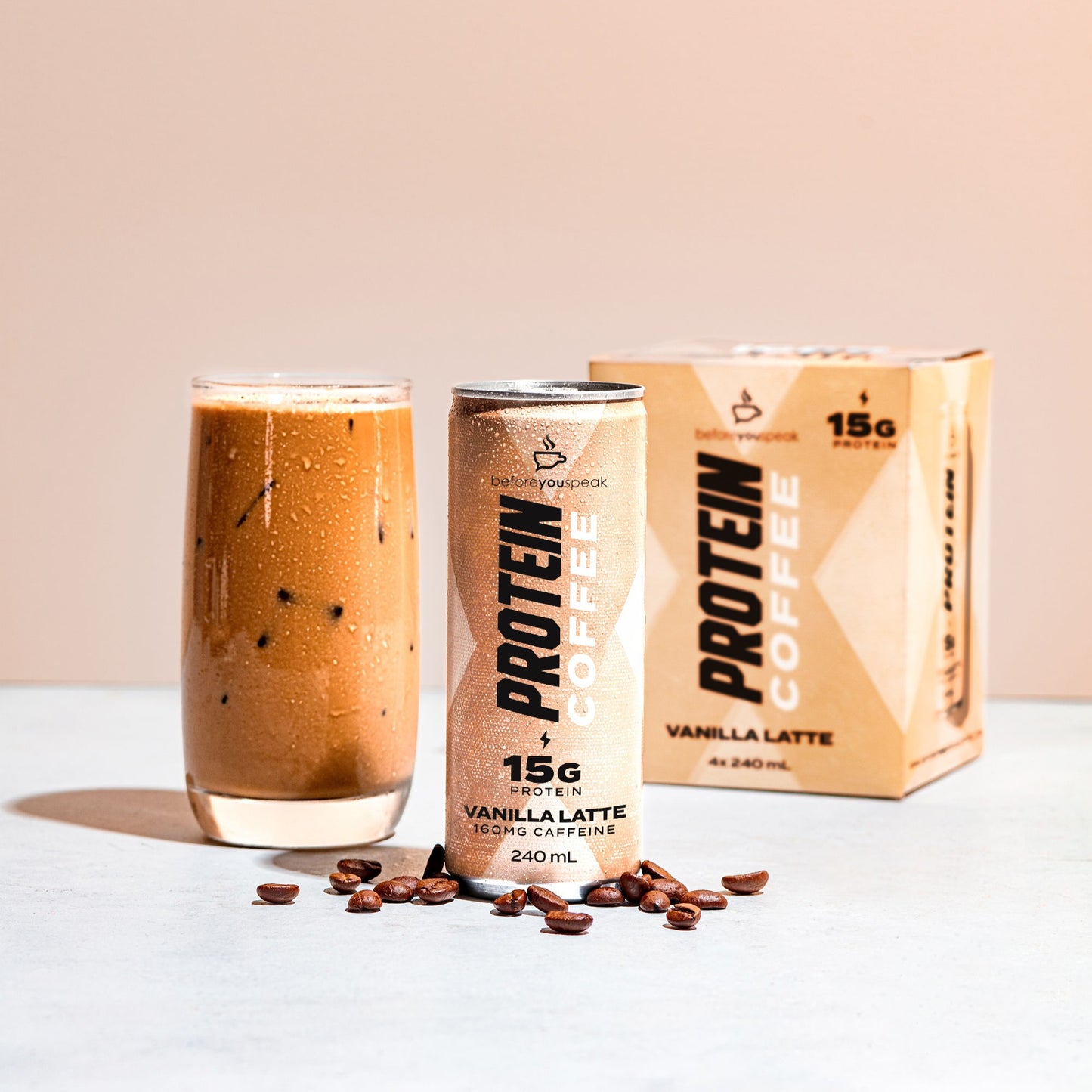 Protein Latte Cans