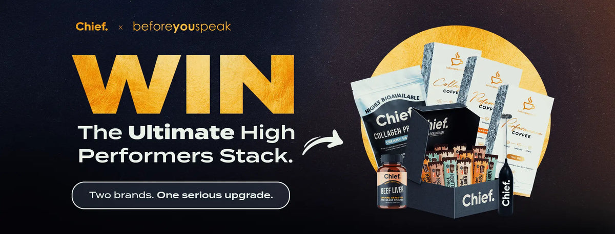 Win the ultimate Chief x Beforeyouspeak Performers Stack