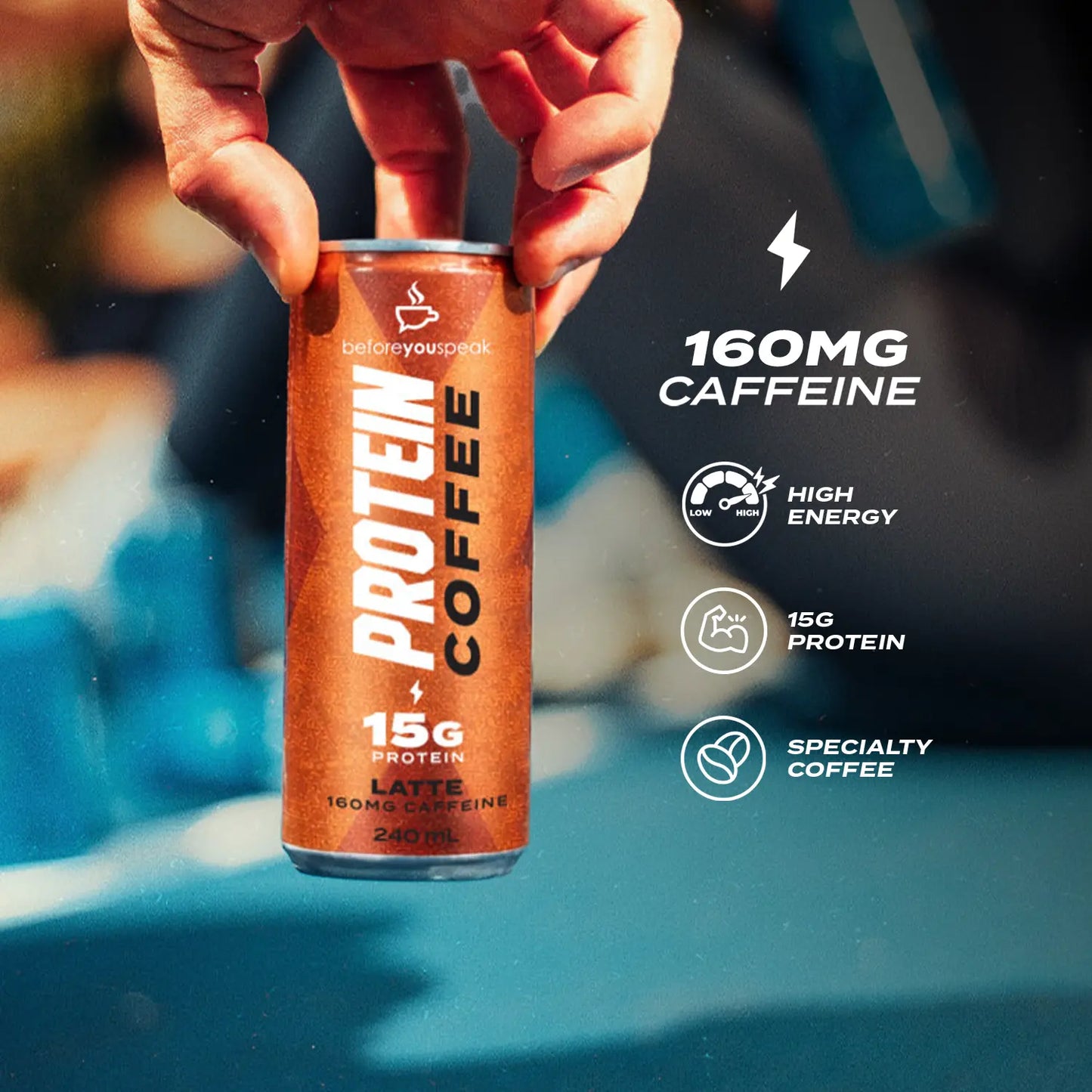 Protein Latte Can 12 Pack