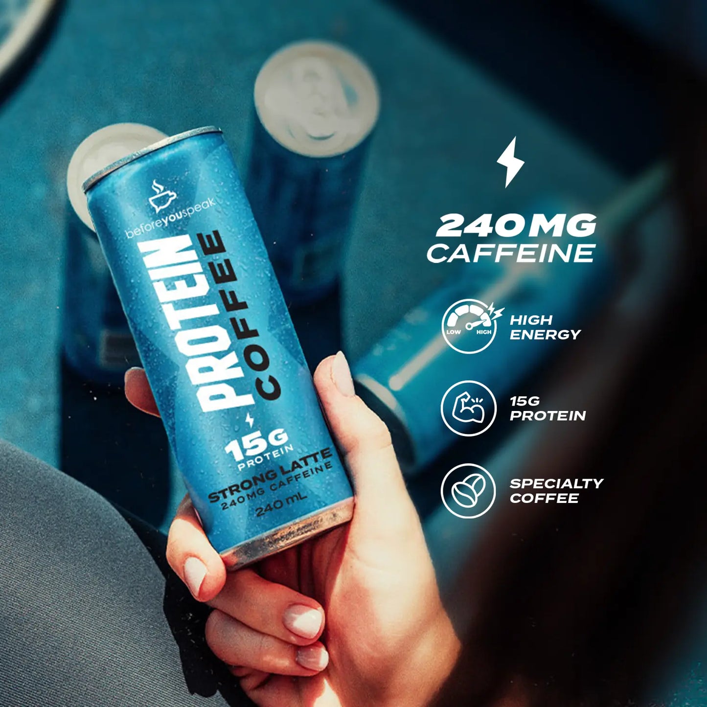 Protein Latte Can 12 Pack