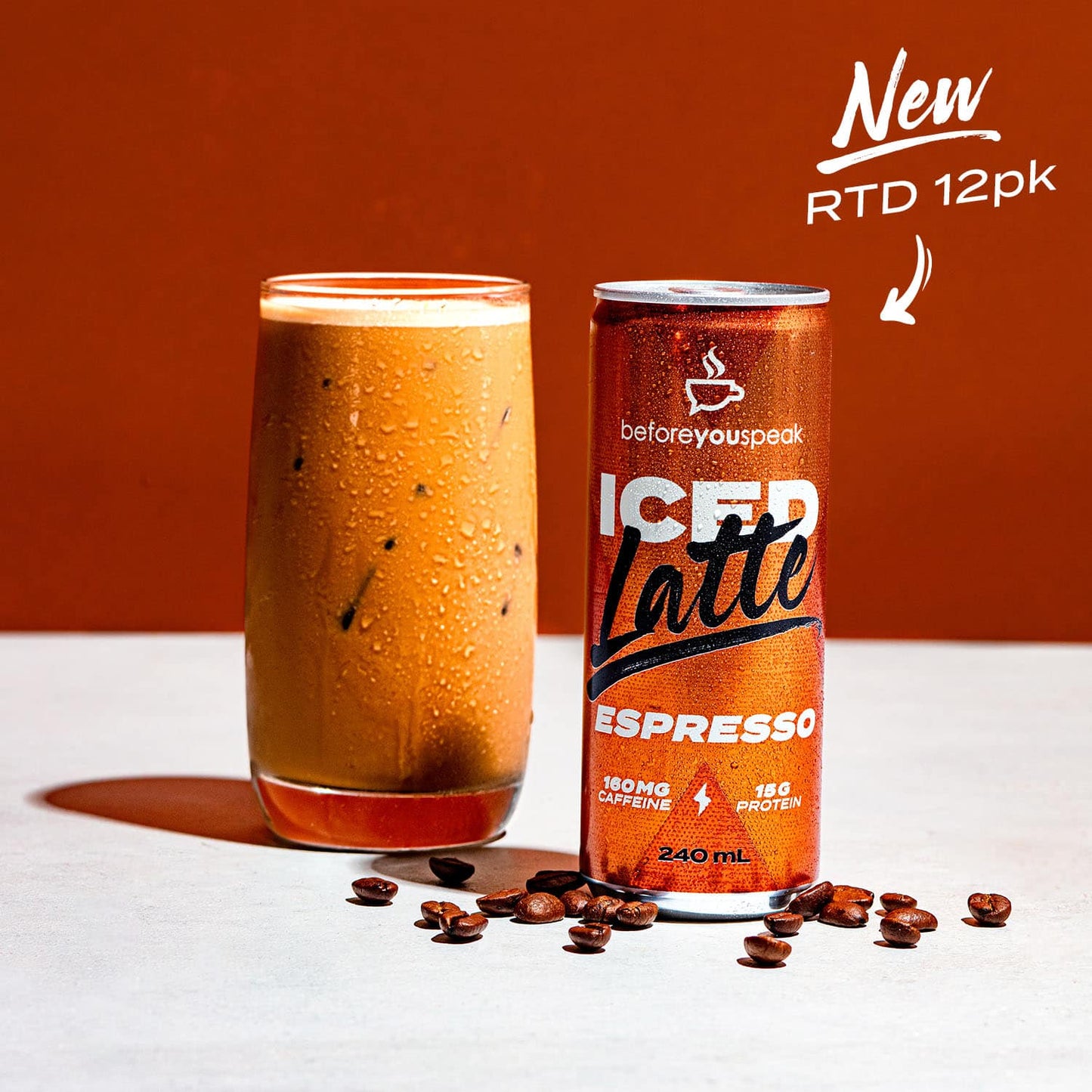 Iced Latte Can 12 Pack