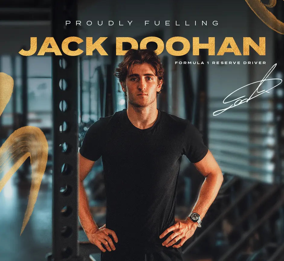 Proudly fuelling Jack Doohan Formula 1 Reserve Driver