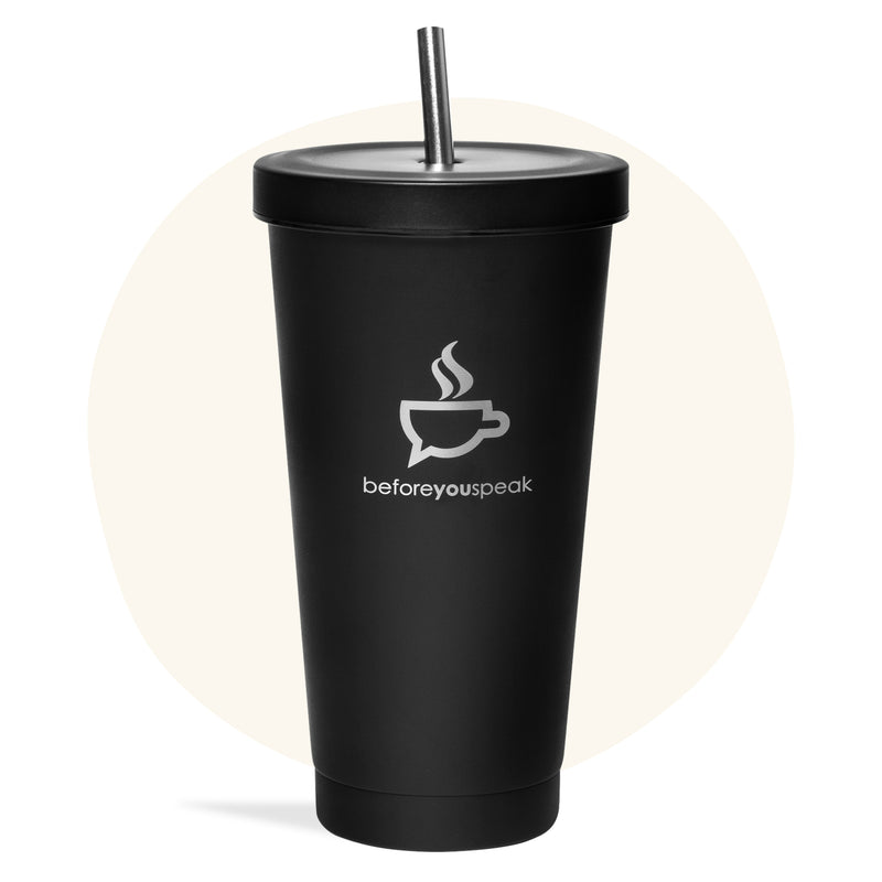BYS Steel Cup + Straw